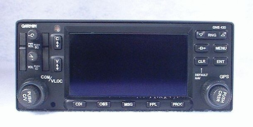 GNS-430 IFR GPS / NAV / COMM / MFD / Moving Map / Glideslope Closeup