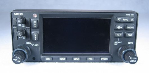 GNS-430W WAAS IFR GPS / NAV / COMM / MFD / Moving Map / Glideslope Closeup