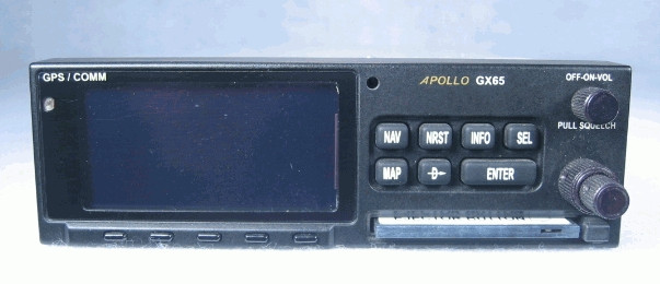Apollo GX-65 IFR-En Route GPS / Moving Map / COMM Transceiver - Bennett  Avionics
