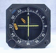 ID-825 VOR / LOC / Glideslope Indicator Closeup
