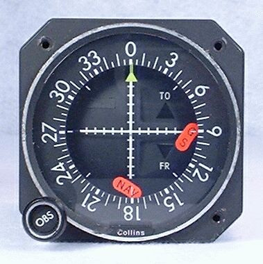 IND-31C GPS / VOR / LOC / Glideslope Indicator with Syncro Closeup