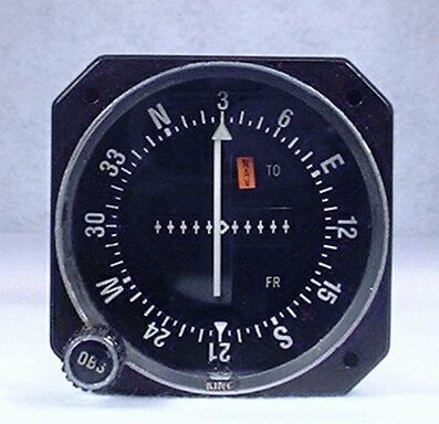 KI-203 VOR / LOC Indicator Closeup