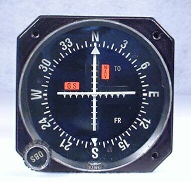 【R20689】NAVIGATOR KI-206 GPS / VOR / LOC / Glideslope Indicator - Bennett Avionics