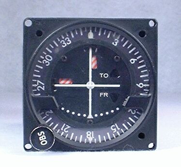 KI-211C VOR / LOC / Glideslope Indicator / Glideslope Receiver Closeup