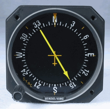 KI-227 ADF Indicator (Non-Slaved -00 version) - Bennett Avionics