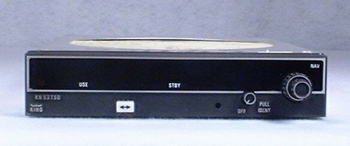 KN-53 NAV Receiver with Glideslope Closeup