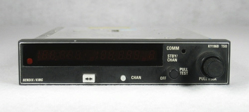 KY-196B COMM Transceiver (with 8.33 kHz tuning) Closeup