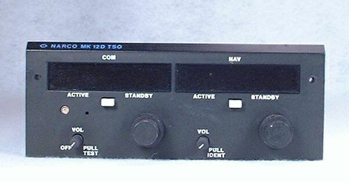MK-12D NAV/COMM with Glideslope, 14 Volts Closeup