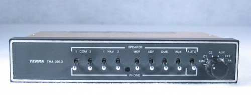 TMA-330D Audio Panel and Intercom Closeup