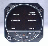 TRI-NAV C GPS / VOR / LOC / Glideslope Indicator Closeup