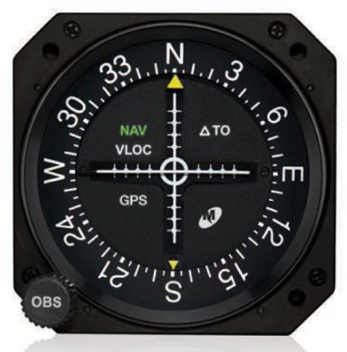 MD200-706 GPS / VOR / LOC / Glideslope Indicator Closeup