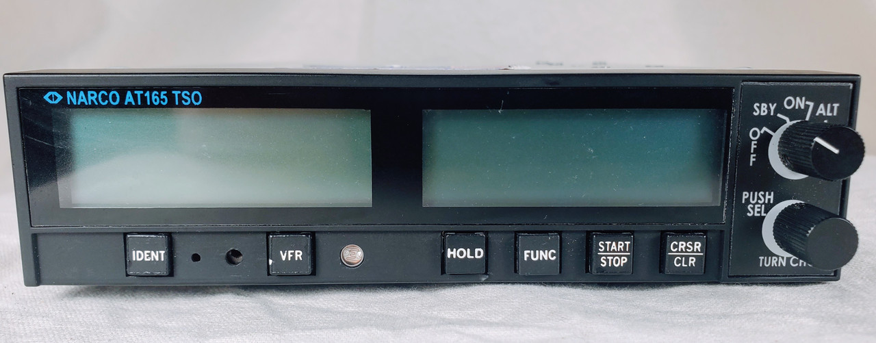 SOLD OUT*** - AT-165 TSO Transponder Narco Replacement - Bennett