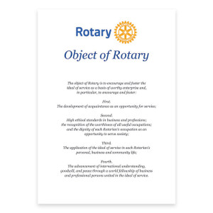 Object of Rotary Certificate