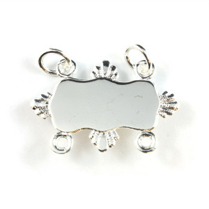 Silver Collar Bar - Fins