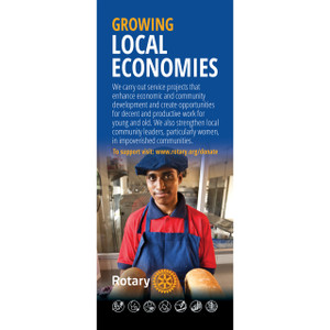 Rotary Foundation Community Pull-up Banner
