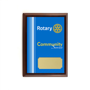 Rotary Community Service Plaque