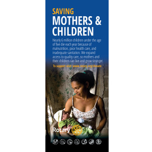Rotary Foundation Maternal Health Pull-up Banner