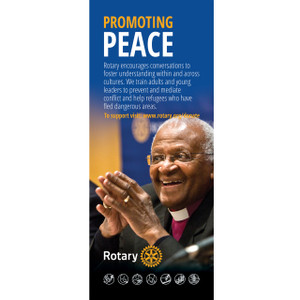 Rotary Foundation Peace Pull-up Banner