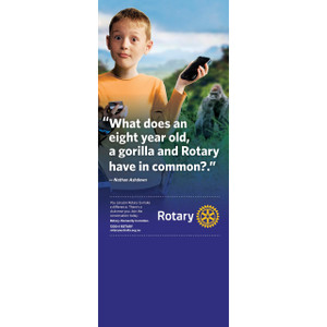 Rotary Nathan Ashdown Pull-up Banner