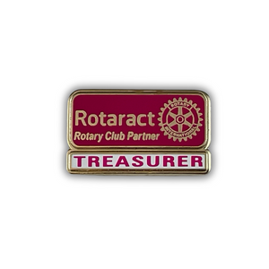 Rotaract Treasurer Lapel Pin