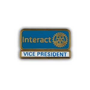 Interact Vice President Lapel Pin