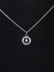 Rotary Emblem Necklace - Silver