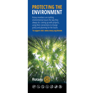 Rotary Foundation Environment Pull-up Banner