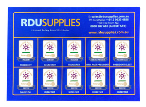Rotary 2022-23 Theme Directors Lapel Pin Set