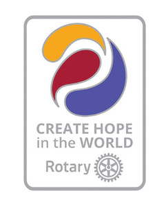 Rotary 2023-24 Theme Pin-back Lapel Pin