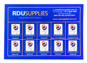 Rotary 2023-24 Theme Directors Lapel Pin Set