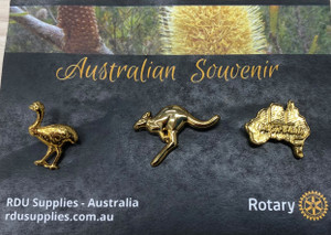 Australiana Pin Set