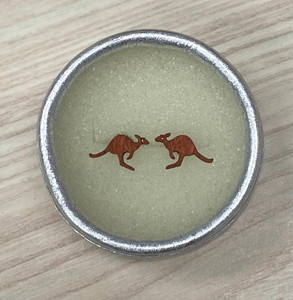 Wooden Australian animal earrings