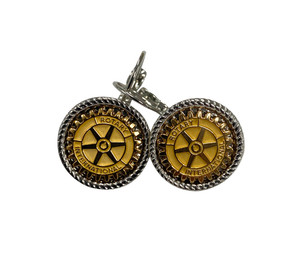 Silver Finish Euro Wire Pierced Earrings