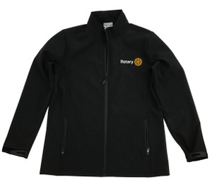Ladies Black Softshell Jacket