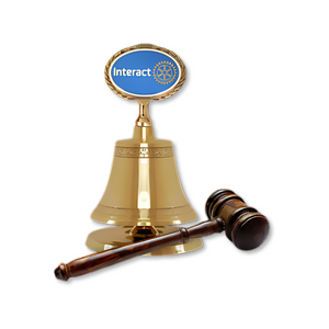 Interact Gong & Gavel Set