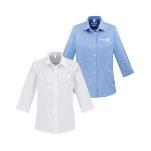 Rotary Regent Ladies 3/4 Sleeve Shirt