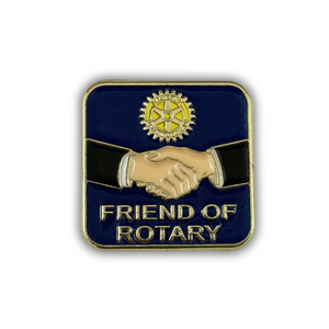 Friend of Rotary lapel pin - Blue