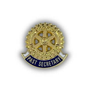 Rotary Past Secretary Lapel Pin
