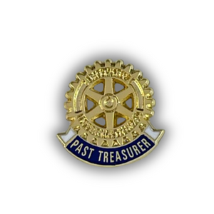 Rotary Past Treasurer Lapel Pin