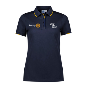 2025-26 Presidential Message Ladies Polo