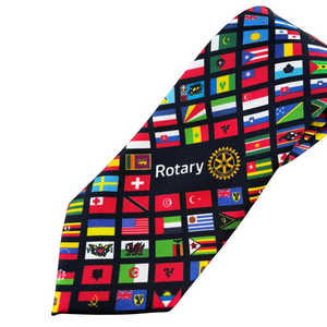 Rotary Masterbrand Flag Tie