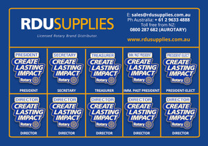 2026-27 Message Directors Lapel Pin Set