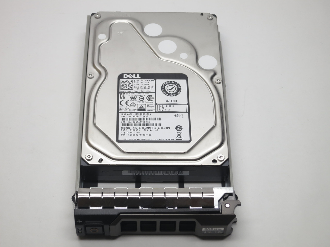 Yxg4k Dell 4tb 7 2k Sas 3 5 12gb S Hdd 13gen Kit Aeon Micro Inc