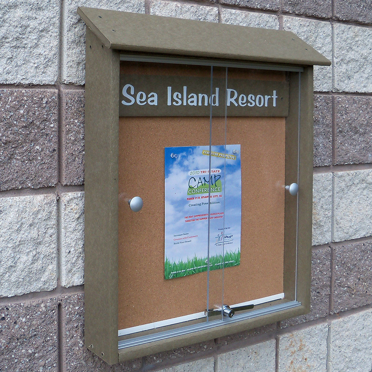 Outpost Model 50 Outdoor Display Board OnCourt OffCourt