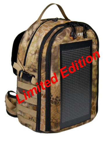 The Limited Edition Bugout Solar Backpack, Highlander