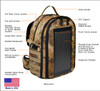 The Limited Edition Bugout Solar Backpack, features
