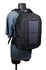 The Trekker Solar Backpack, MOLLE, Black, stand
