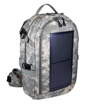 The Trekker Solar Backpack, MOLLE, Camo