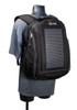 The Eclipse Solar Backpack, Black/Gray, stand