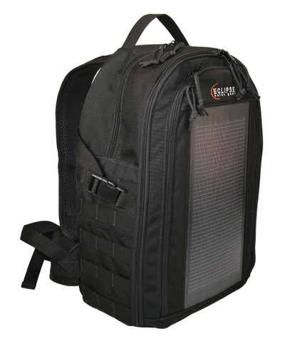 The Photo Pro Solar Backpack, Black
